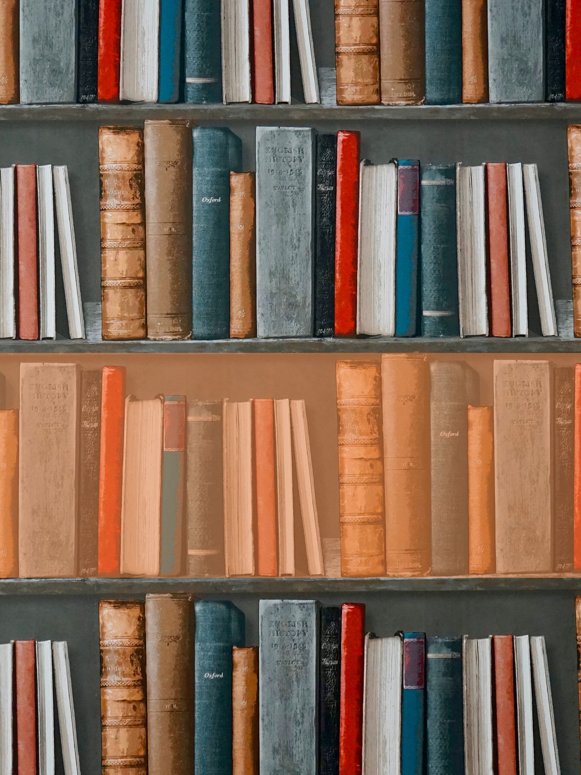 welcome students school bookshelf educational poster