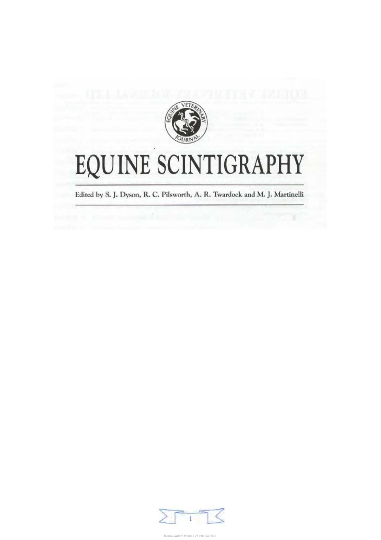 equine scintigraphy unknown equine scintigraphy unknown