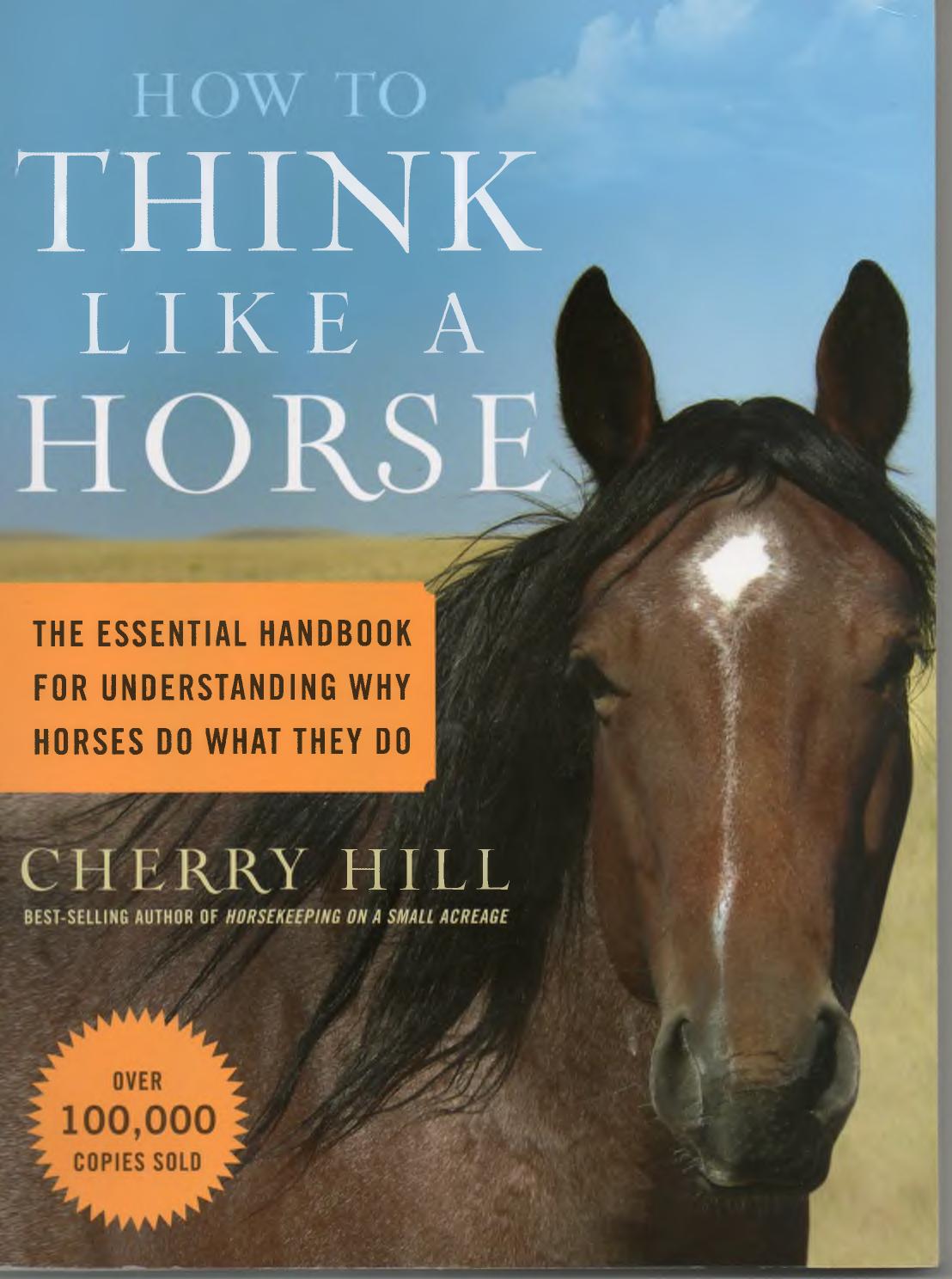 how to think like a horse unknown how to think like a horse unknown